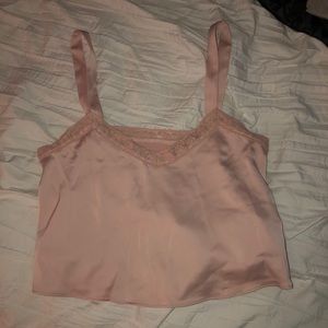 Silk crop tank from urban outfitters